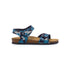 Sandali blu camouflage da bambino Weep & Smile, Scarpe Bambini, SKU k286000120, Immagine 0